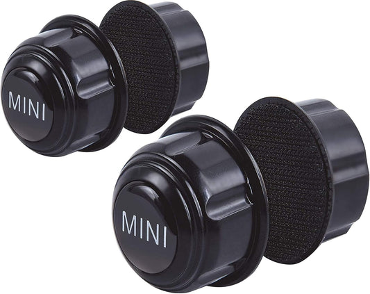 Algae Scrapers, 2PCS Super Magnetic Cleaner Aquarium Cleaner Brush, Magnet Brush Suitable for Small Fish Tank (Black+Black)