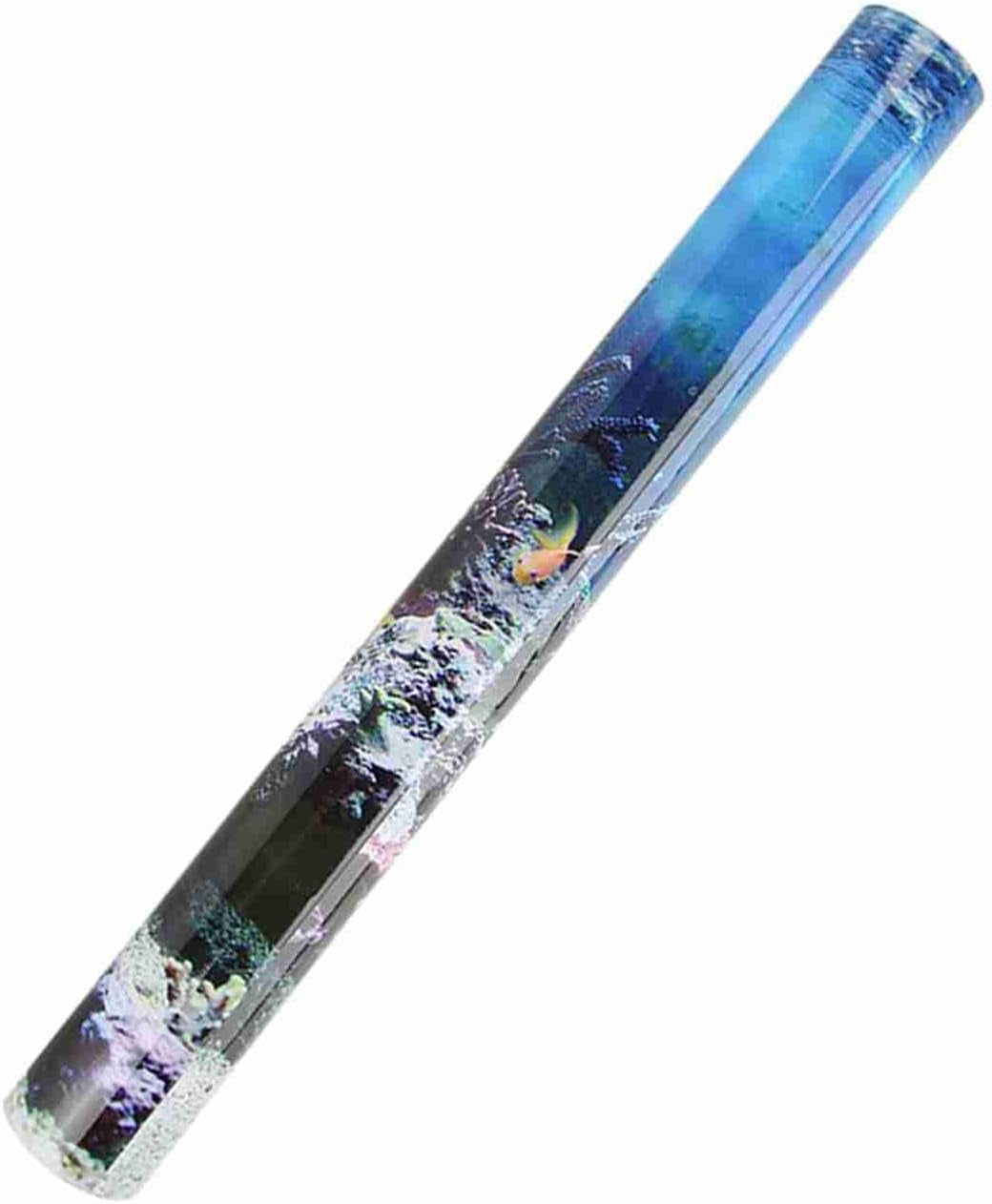 Fish Tank Decoration Poster, PVC Adhesive Aquarium Background Picture Corals Backdrop Decorative Paper Corals Aquarium Photography Background Seabed World Backdrop (76X46Cm)