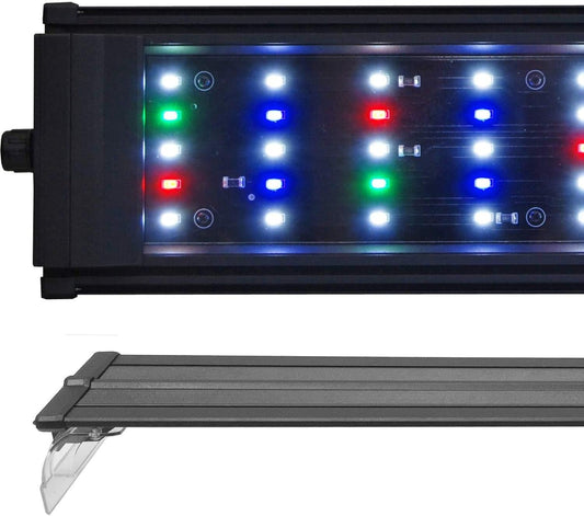 DA FSPEC LED Aquarium Light Pent Freshwater (60Cm - 24")