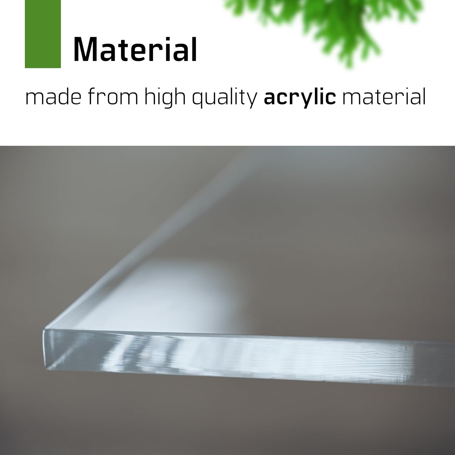 Set of 2 Clear Acrylic Fish Tank LED Light Holder Aquarium Lamp Hanging Aquarium Fixtures Support Stands Box Aquatic Fish Tank Lighting Tools 2PCS