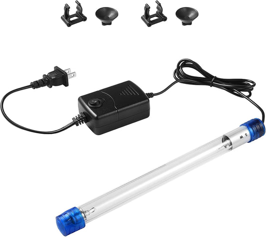 Aquarium Lights 5 W Submersible Light Aquarium Clean Light for Aquarium Water Clean Green Clear Waterproof Clean Lamp