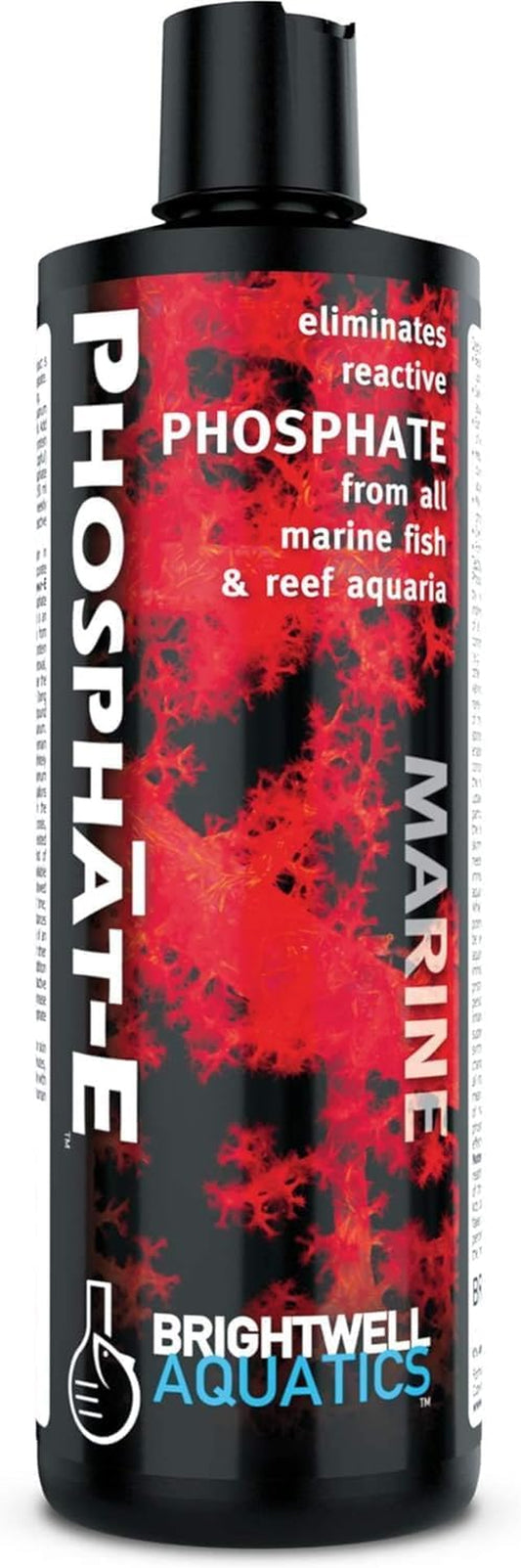 Phosphat-E Liquid Phosphate Remover for Marine Fish and Reef Aquariums - Aquarium Water Treatments, 8.45 Fl Oz
