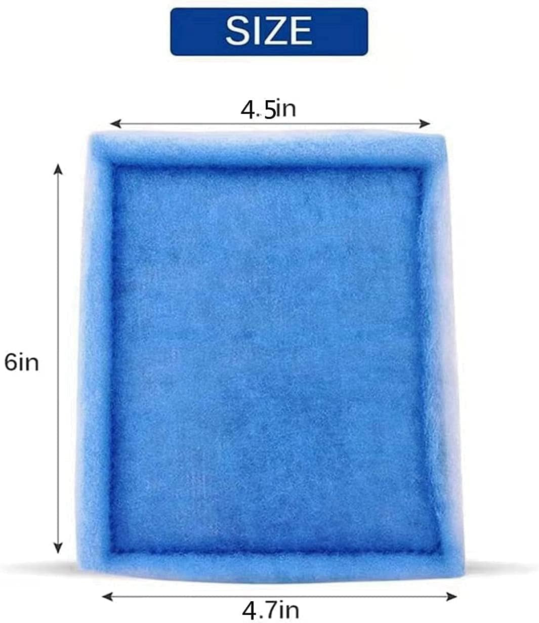 Aquarium Filter Cartridge Compatible with Ez-Change No.2 Aquarium Filter #2 Cartridge for 10 to 20 Power Filters,Aquarium Filter B Cartridge (4Pcs)