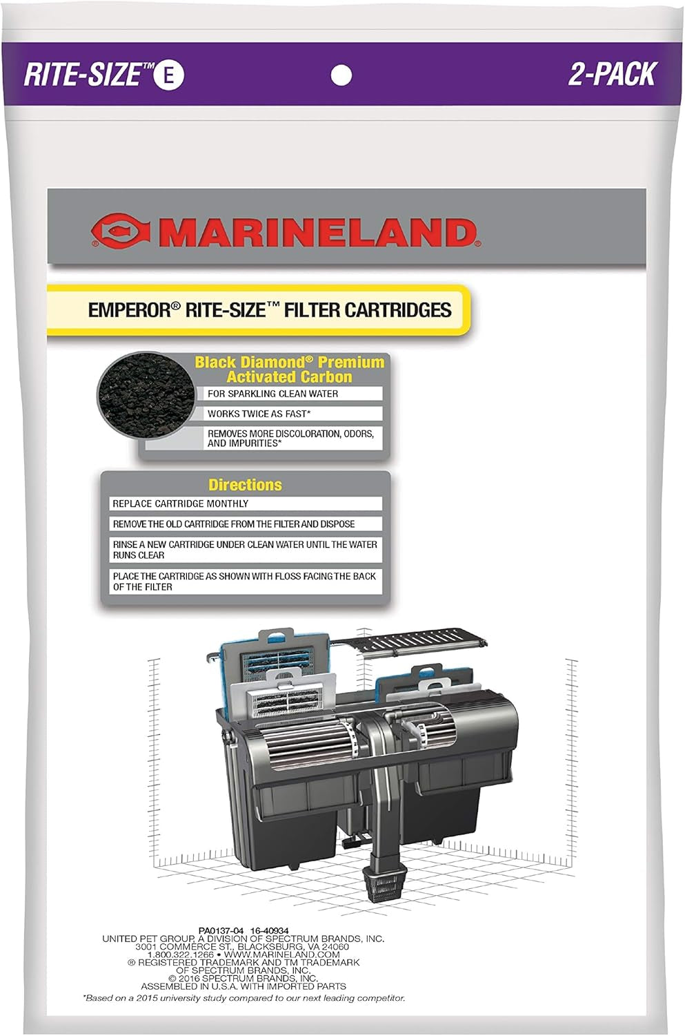 Emperor Bio-Wheel Replacement Power Filter Cartridges