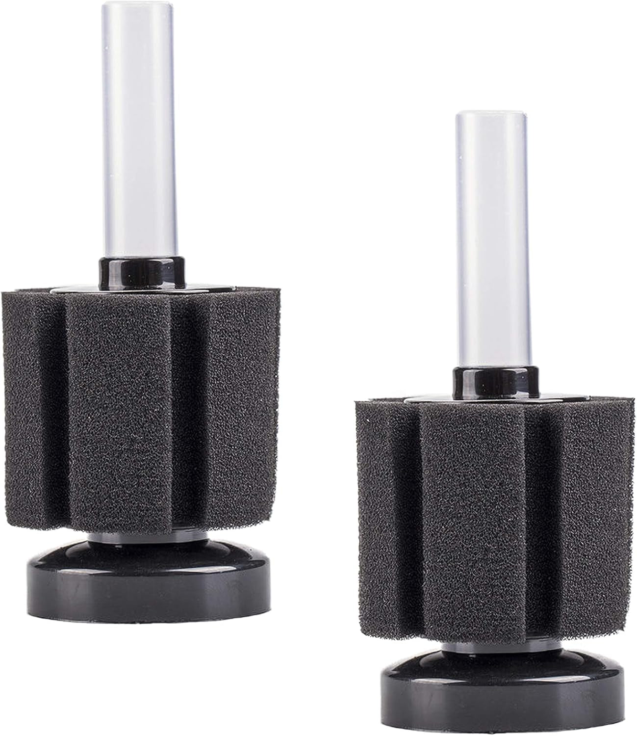Turtle Sponge Filter, Connect to Air Pump, Underwater Aquarium Sponge Filter, Ideal Current for Turtles, Easy to Maintain, 2 Pcs