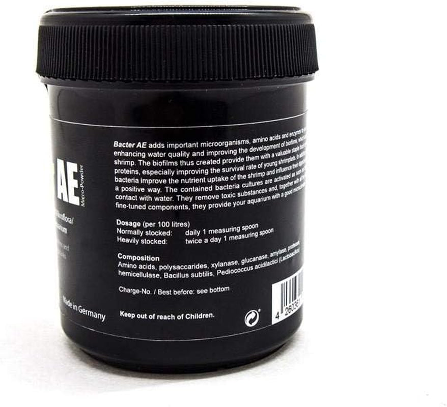 Bacter AE Shrimp (70G) | Nutrients for Live Freshwater Shrimp Food/Aquarium Water (Neocaridina, Amano, Red Cherry, Rili)
