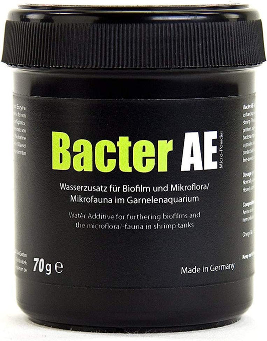 Bacter AE Shrimp (70G) | Nutrients for Live Freshwater Shrimp Food/Aquarium Water (Neocaridina, Amano, Red Cherry, Rili)
