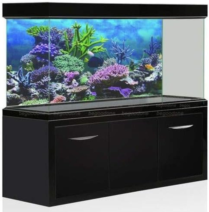 PVC Adhesive Photography Backdrop Aquarium Underwater Corals Fish Background 61X41Cm